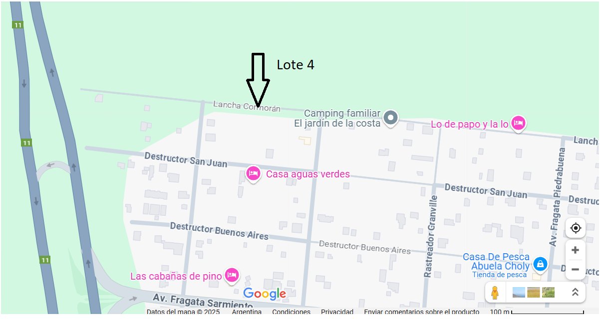 Oportunidad Lote en Aguas Verdes Mitad pesos mitad dólares