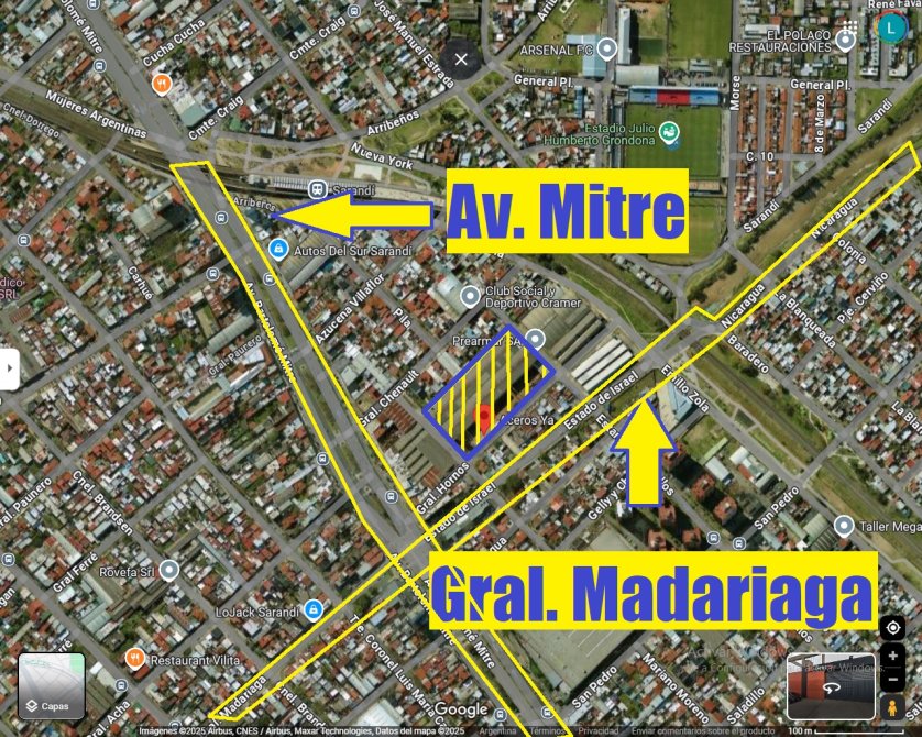 Predio / Galpon / Deposito en VENTA  de 9.000 M2 TOTALES - 6.000 M2 CUBIERTOS -3.000 m2 playa