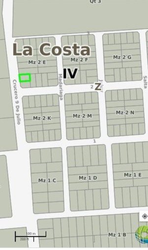 EXCELENTE LOTE EN VENTA - LA LUCILA DEL MAR - 420 Mts2