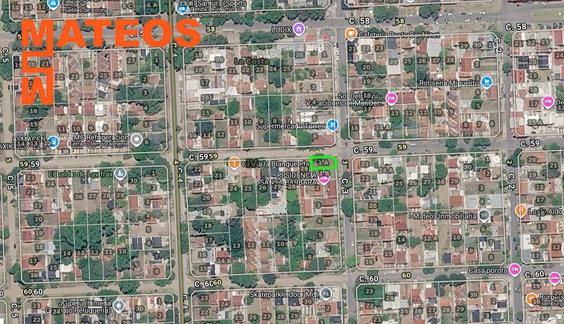 LOTE BALDIO EN MAR DEL TUYU A 100 MTS DE AVENIDA 58