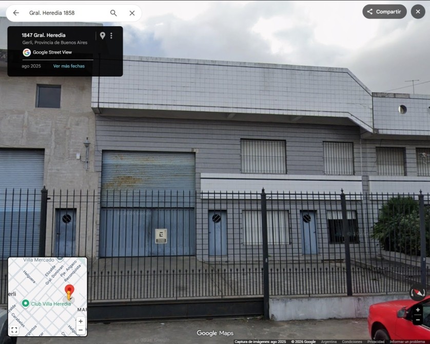 Galpon en ALQUILER de 802 m2 TOTALES - Gerli - Avellaneda